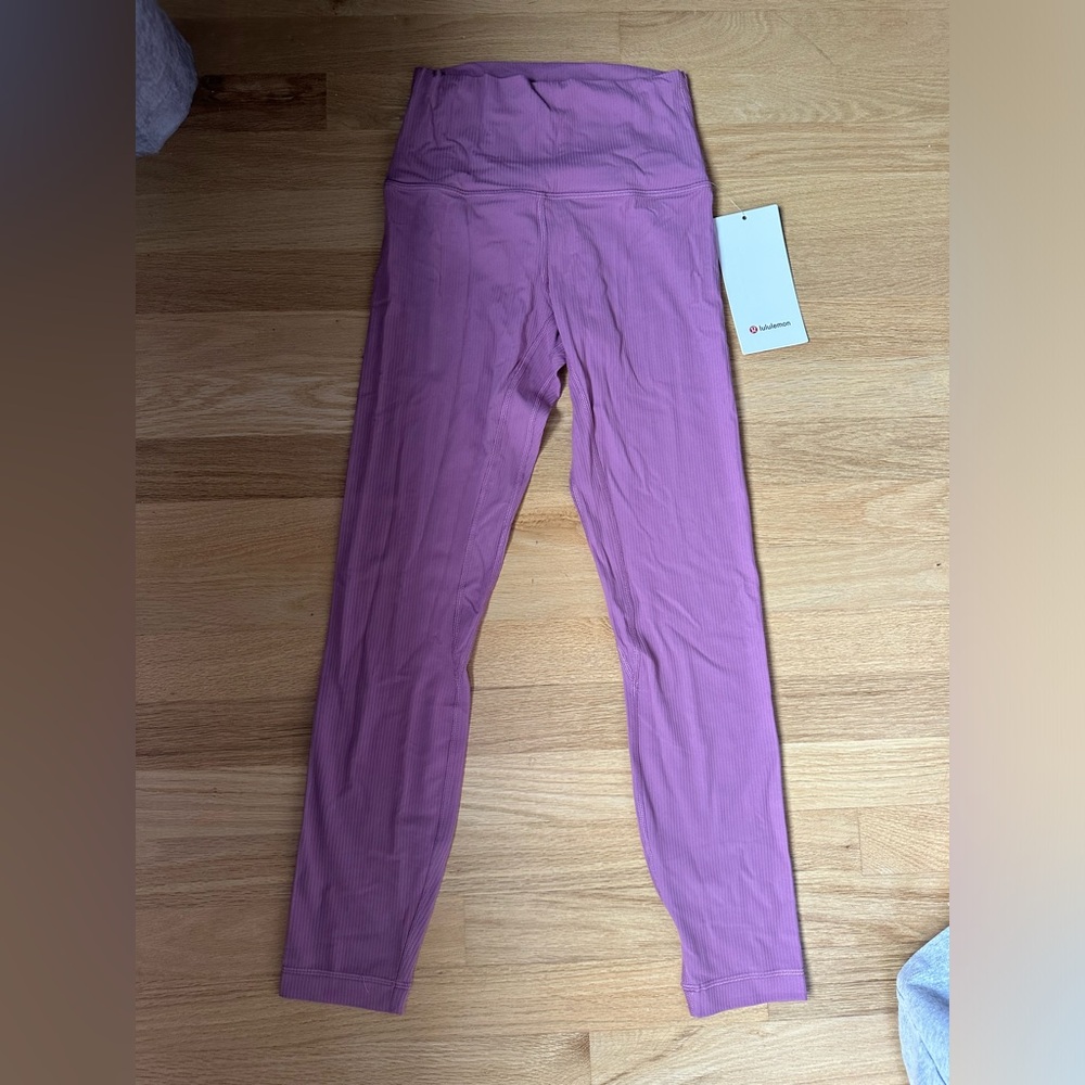Lululemon Align HR ribbed pants 25”